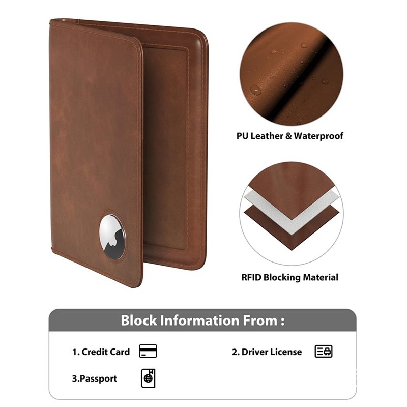 ABRT-Passport Holder With RFID - Leather Passport Cover review and price