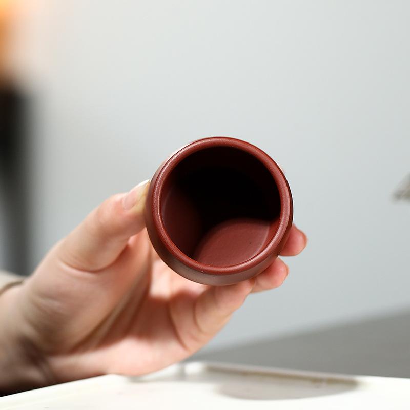 Yixing Purple Clay Travel Tea  - Handmade Ceramic Mug review and price