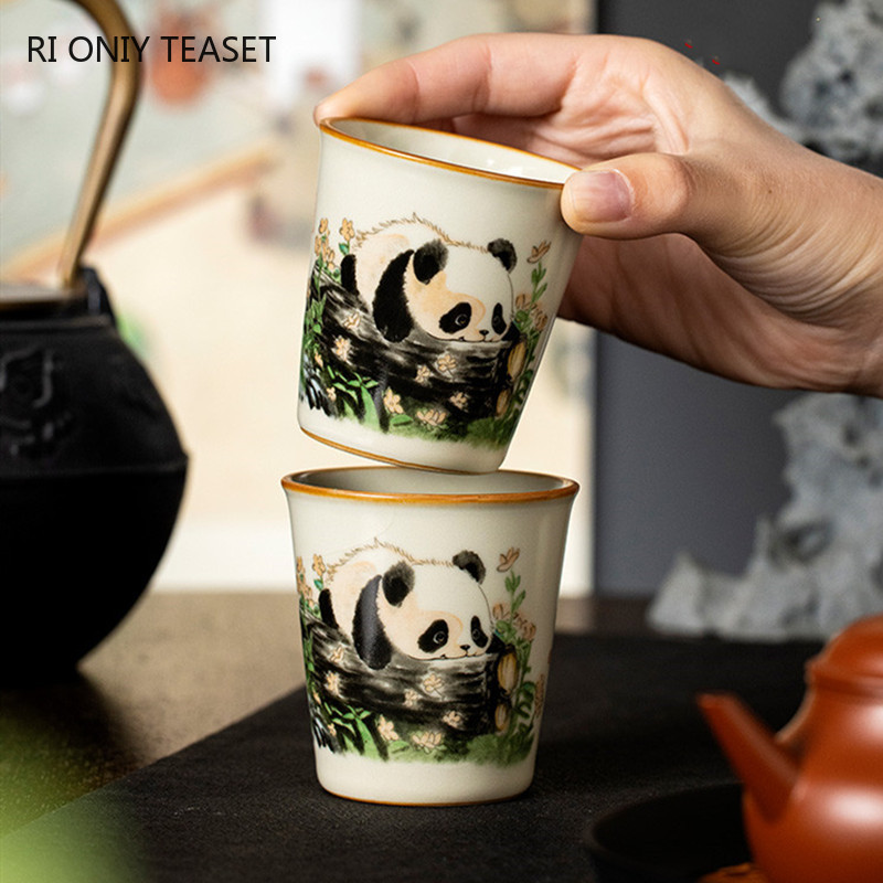 1 Pc Chinese Tradition Ru Kiln - Handmade Ceramic Mug review and price
