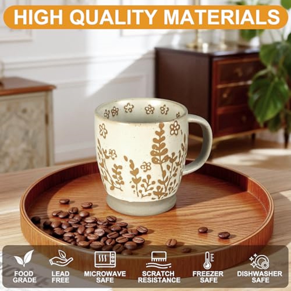 18 oz Coffee Mug Gift for Wome - Handmade Ceramic Mug review and price