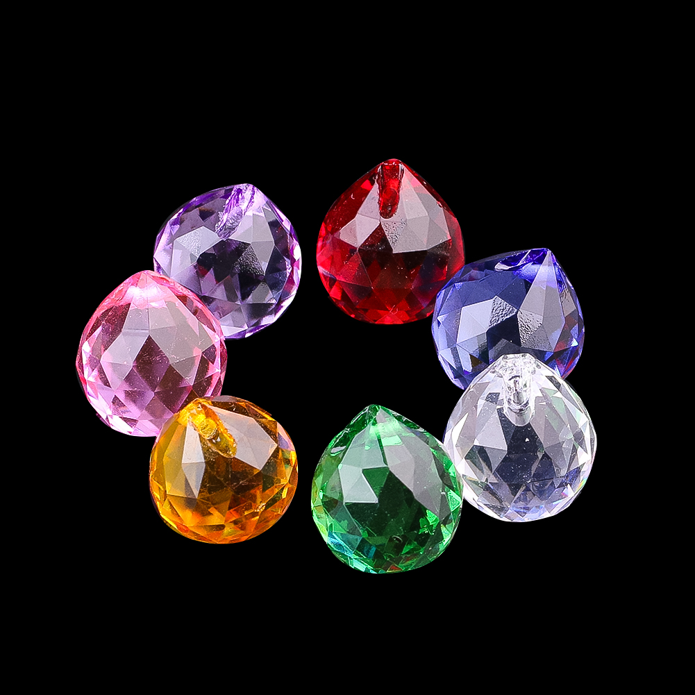 6pcs 20mm K9 Crystal Glass Bal - Crystal Ball Decor review and price