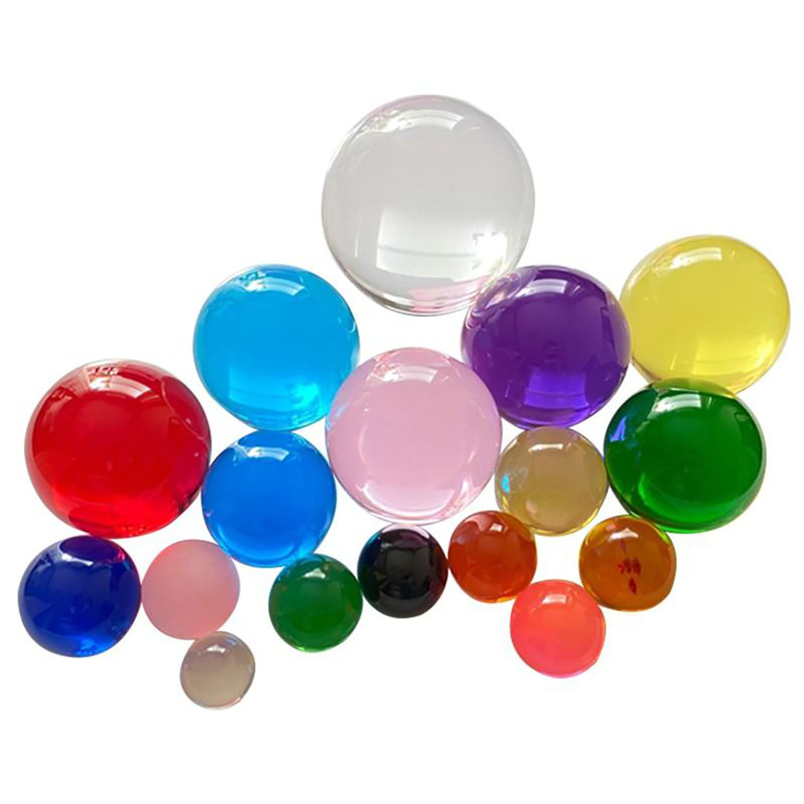 1Pcs Clear Plastic Solid Cryst - Crystal Ball Decor review and price