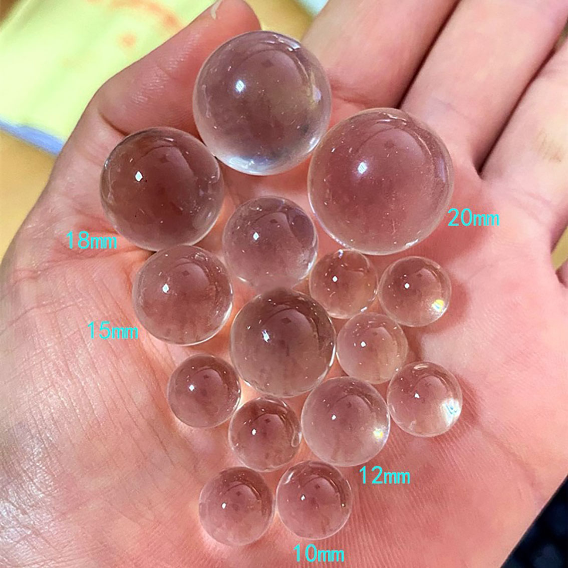 1Pcs Clear Plastic Solid Cryst - Crystal Ball Decor review and price