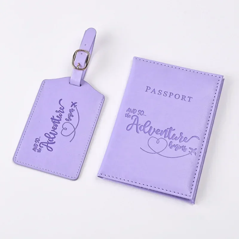 New Purple PU Leather Passport - Leather Passport Cover review and price