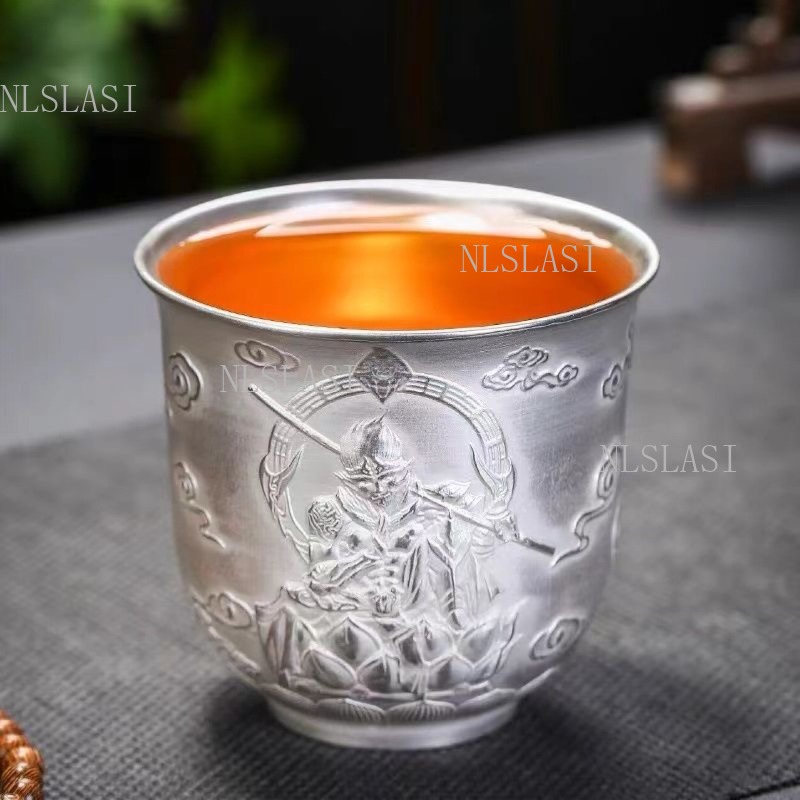 Silver Inner Pot Kung Fu Ceram - Handmade Ceramic Mug review and price