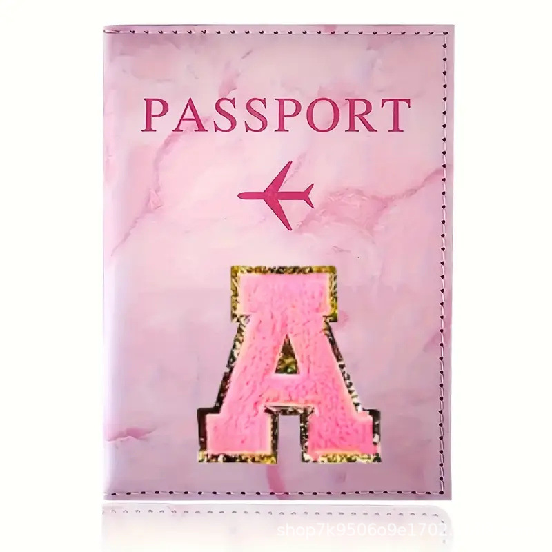 Pink PU Leather Passport Holde - Leather Passport Cover review and price