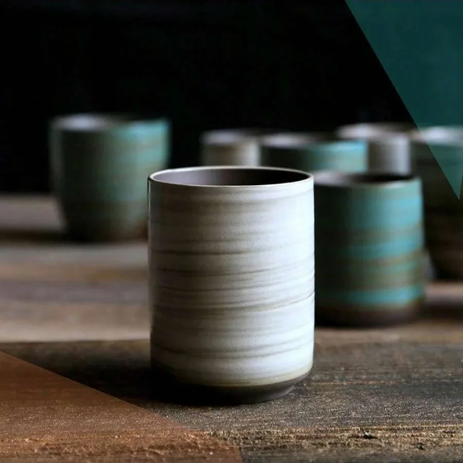 Hand-Painted Crackle Glaze Sto - Handmade Ceramic Mug review and price