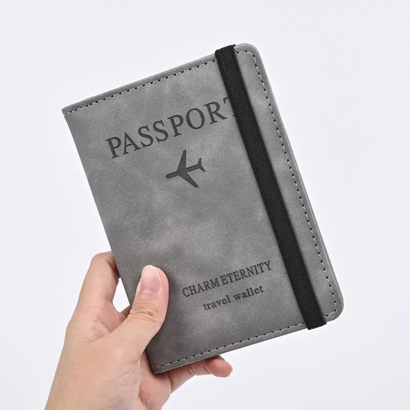 Men PU Leather Wallet Travel P - Leather Passport Cover review and price